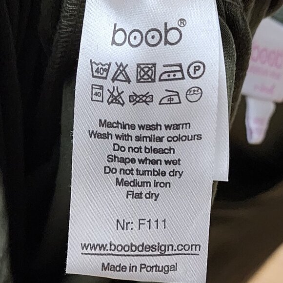 Boob Design Olive Green Tencel Stretch Nursing Bodycon Dress - Picture 5 of 6